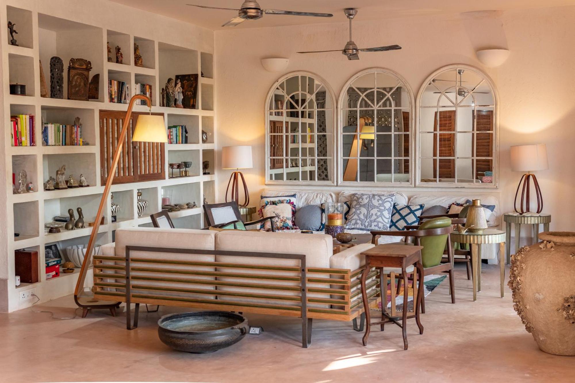 Saffronstays Stella Maris - Luxury Beach Front Villa Near Redi Beach Querim 외부 사진